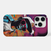 Iphone Case - Street graffiti art RAP and Hip Hop (Verso Horizontal)