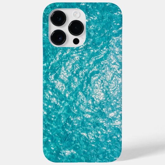 iPhone Case Turquoise Ocean Water (Achterkant)