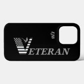 IPhone Case Veteran (Personaliseer het) (Achterkant (horizontaal))