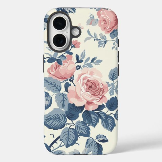  iPhone Case with flowers. (Achterkant)