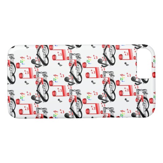 IPhone-cases muziek Case-Mate iPhone Case (Achterkant (Horizontaal))