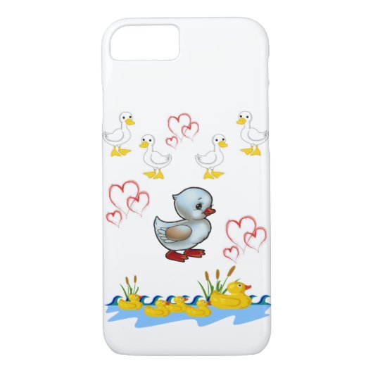 IPhone cases Valentijnsdag Ducks (Achterkant)