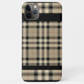 iPhone classique en beige et noir / coque ipad (Dos)