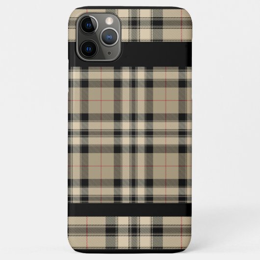 iPhone classique en beige et noir / coque ipad (Dos)