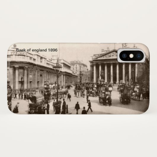 Iphone Coque de la Banque d'Angleterre (Dos (Horizontal))