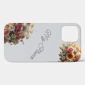 iPhone / coque ipad 12 MA Fleur (Verso (horizontal))