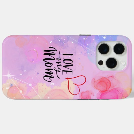 iPhone / coque ipad Amour maman (Verso (horizontal))