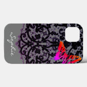 iPhone / coque ipad ANTIQUE LACE NOM PERSONNALISÉ (Verso (horizontal))