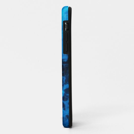 iPhone / coque ipad - Blue Ocean Wave (Dos/Gauche)