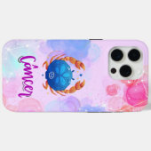 iPhone / coque ipad cancer du zodiaque (Verso (horizontal))