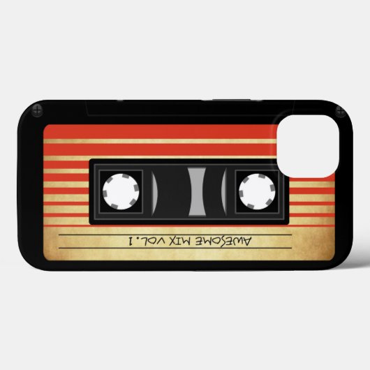 iPhone / coque ipad Cassette Classic Mix Volume 1 (Verso (horizontal))