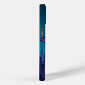 iPhone / coque ipad Cyber City Glow (Verso / Droite)