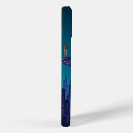 iPhone / coque ipad Cyber City Glow (Verso / Droite)