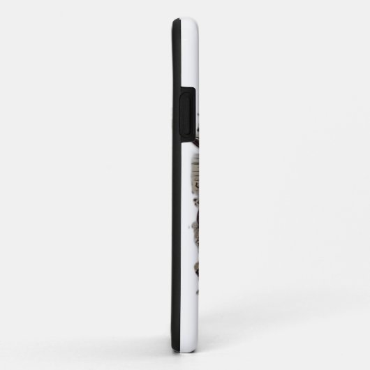 iPhone / coque ipad : Design crâne et os (Dos/Droite)