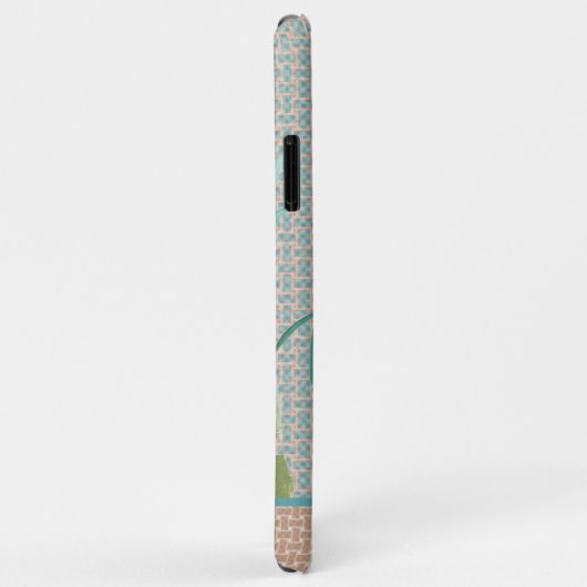 iPhone / coque ipad design en bambou (Dos/Droite)