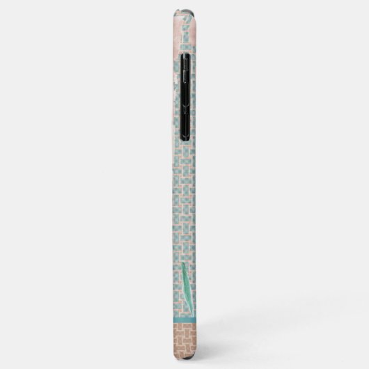 iPhone / coque ipad design en bambou (Dos/Gauche)