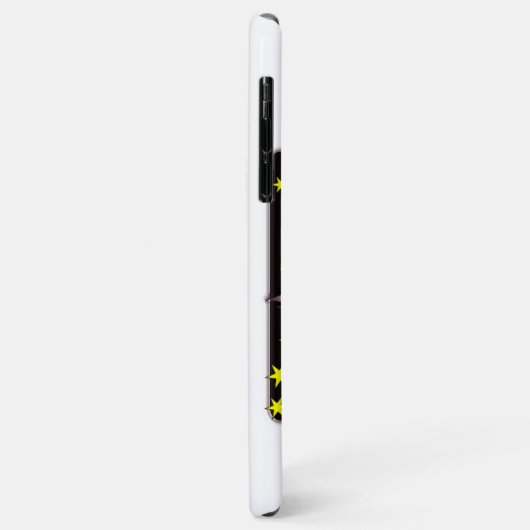 iPhone / coque ipad étoile blanche (Dos/Gauche)