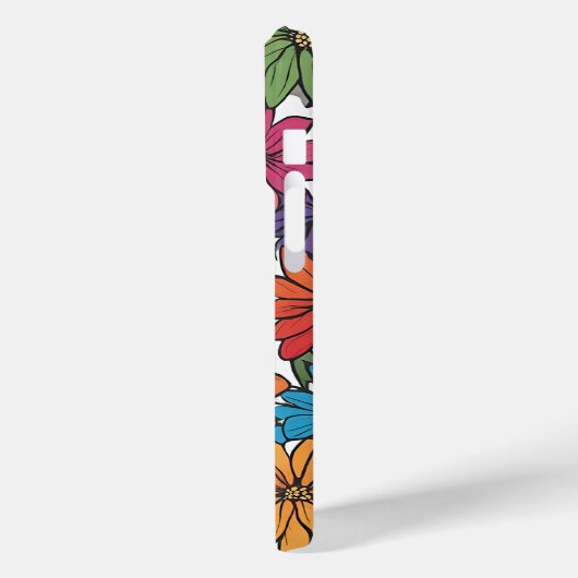 iPhone / coque ipad Floral Design (Verso / Gauche)