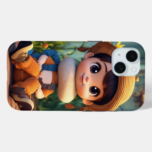 iPhone / coque ipad I téléphone 15 couverture (Verso (horizontal))