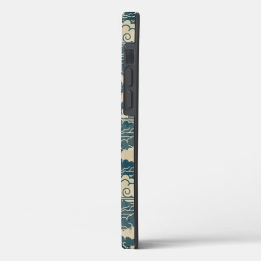 iPhone / coque ipad JAPONAIS NUAGES do-it-yourself (Verso / Gauche)