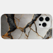 iPhone / coque ipad marbre craqué Élégance (Verso (horizontal))