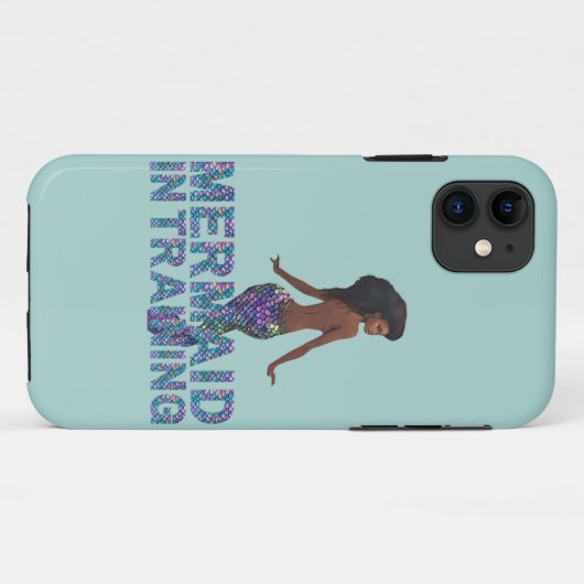 iPhone / coque ipad Mermaid en formation (Dos (Horizontal))