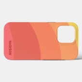 iPhone / coque ipad personnalisé inspiré Sunrise (Verso (horizontal))