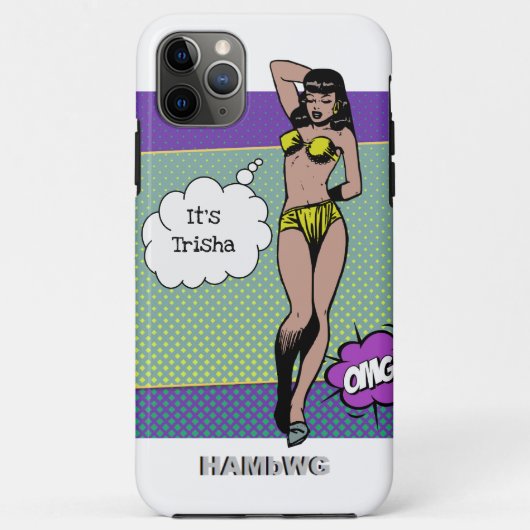 iPhone / coque ipad Rockabilly Babe HAMbWG (Dos)