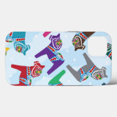 iPhone / coque ipad SCANDINAVIAN DALA HORSE MOTIF (Verso (horizontal))