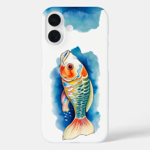iPhone / coque ipad - Série aquarelle : Koi Fish