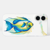 iPhone / coque ipad - Série Aquarelle : Poissons-a (Verso (horizontal))