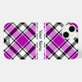 iPhone / coque ipad violet Plaid HAMbWG (Verso (horizontal))