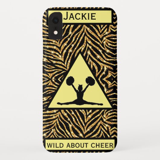 iPhone / coque ipad "Wild About Cheer" (Dos)