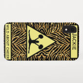 iPhone / coque ipad "Wild About Cheer" (Dos (Horizontal))
