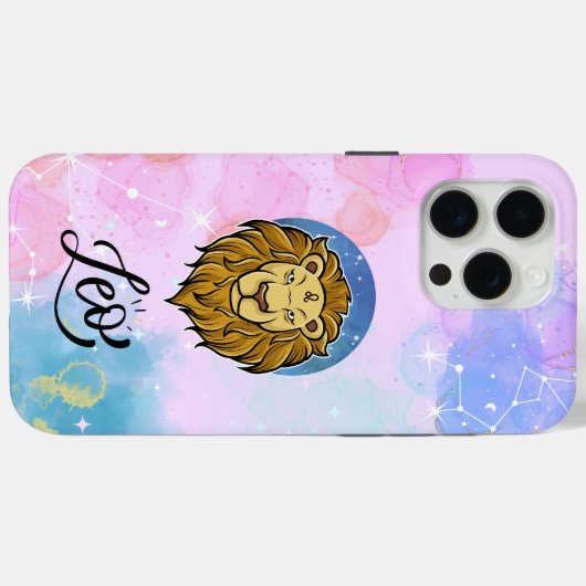 iPhone / coque ipad Zodiac Leo (Verso (horizontal))