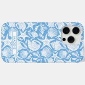 iPhone Coques personnalisées Blue Shells Case-Mate pour i (Verso (horizontal))