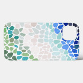 iPhone couleur verre de mer / coque ipad (Verso (horizontal))