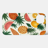 Iphone de conception de fruits tropicaux 13 coque (Verso (horizontal))