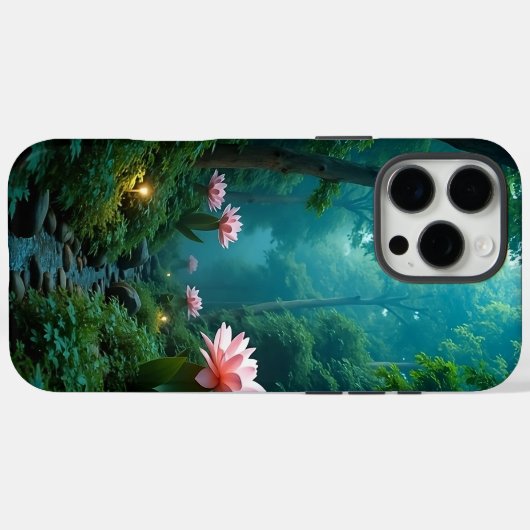 iPhone de forêt enchantée / Coque ipad (Verso (horizontal))