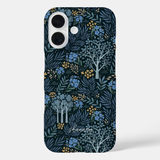 iPhone de la forêt d'hiver / coque ipad (Verso)