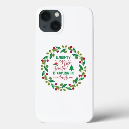iPhone de Noël festif / coque ipad (Verso)