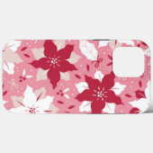 iPhone de Noël rose | coque iphone de Noël-Mate (Verso (horizontal))