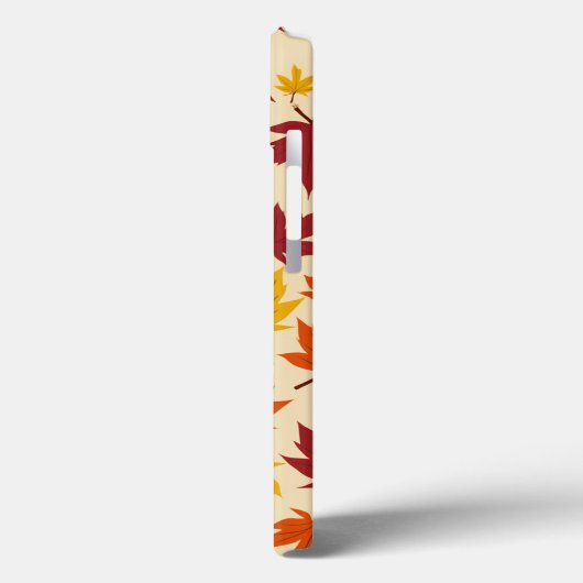 Iphone design motif feuille d'érable 13 coque (Verso / Gauche)