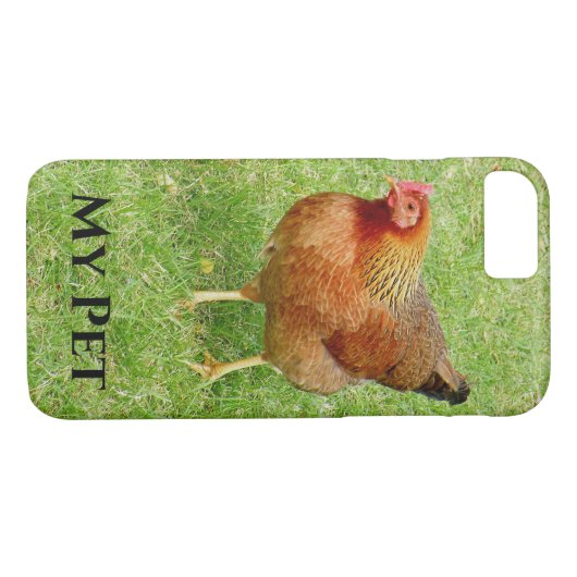 IPhone-draagtas met rode Rooster Case-Mate iPhone Case (Achterkant (Horizontaal))