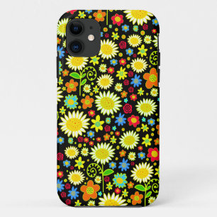 iPhone-draagtas van lente bloemen iPhone 11 Hoesje