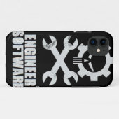 Iphone-draagtas voor software van engineer Case-Mate iPhone case (Achterkant (horizontaal))
