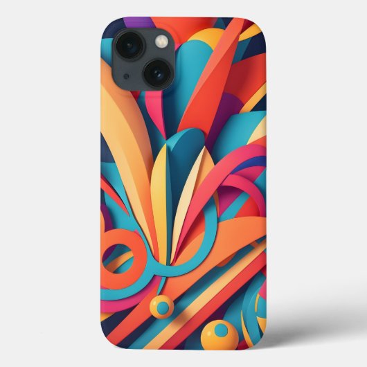 iPhone élégant 13 Coque mince (Verso)