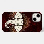 iPhone Eléphant Blanc / coque ipad (Verso (horizontal))