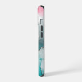 Iphone en marbre 15 Coque coque-Mate (Côté gauche)