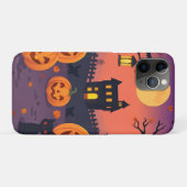 iPhone et coque ipad Halloween - Citrouilles et sp (Dos (Horizontal))